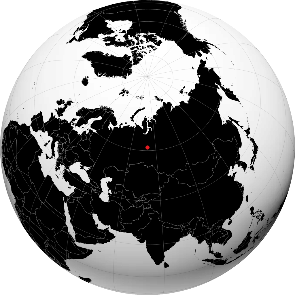Surgut en el globo