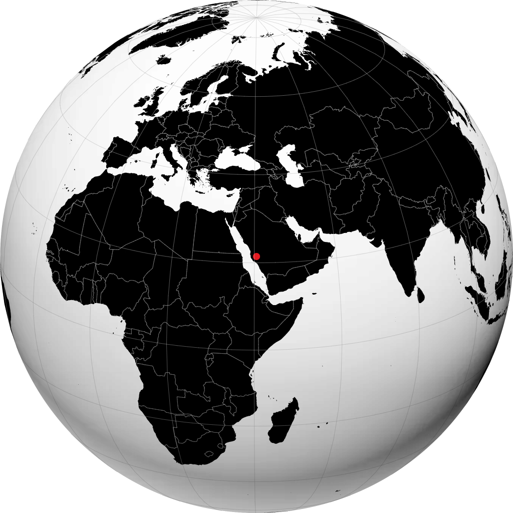 Taif en el globo