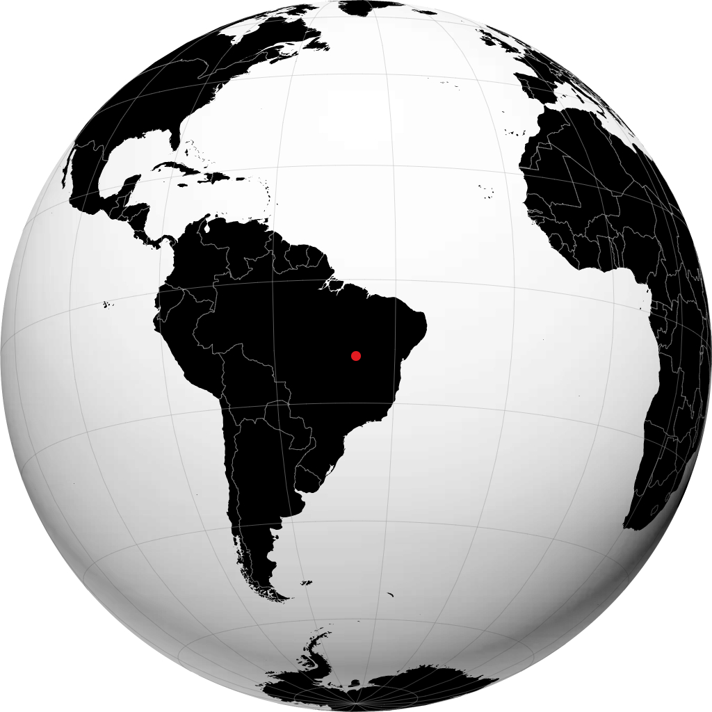Taguatinga en el globo