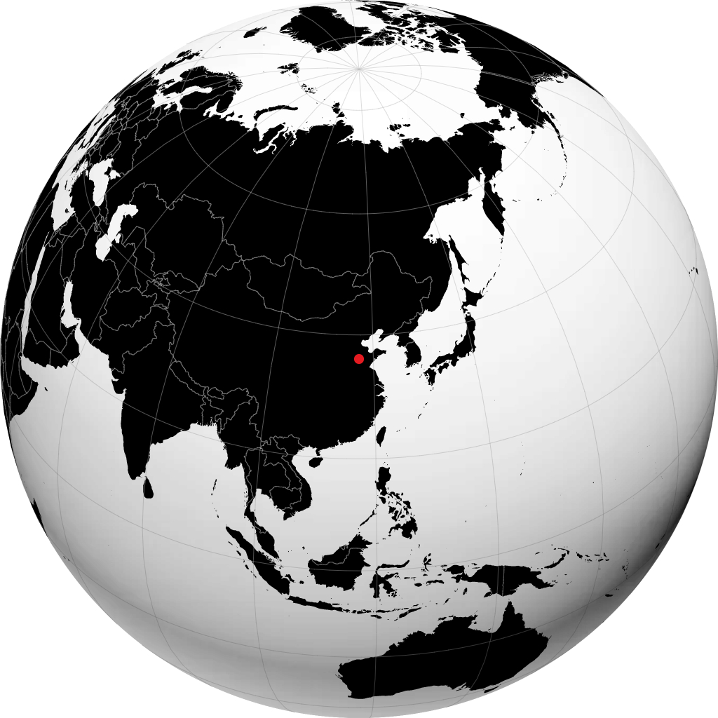 Tai'an en el globo