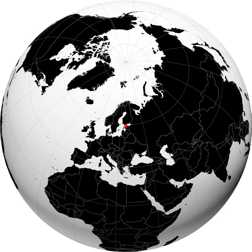 Tallin en el globo