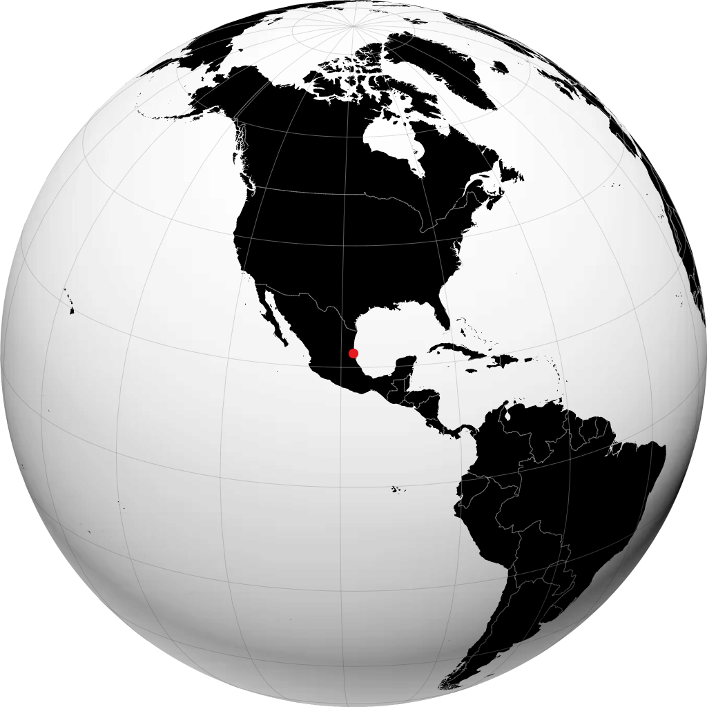 Tampico en el globo