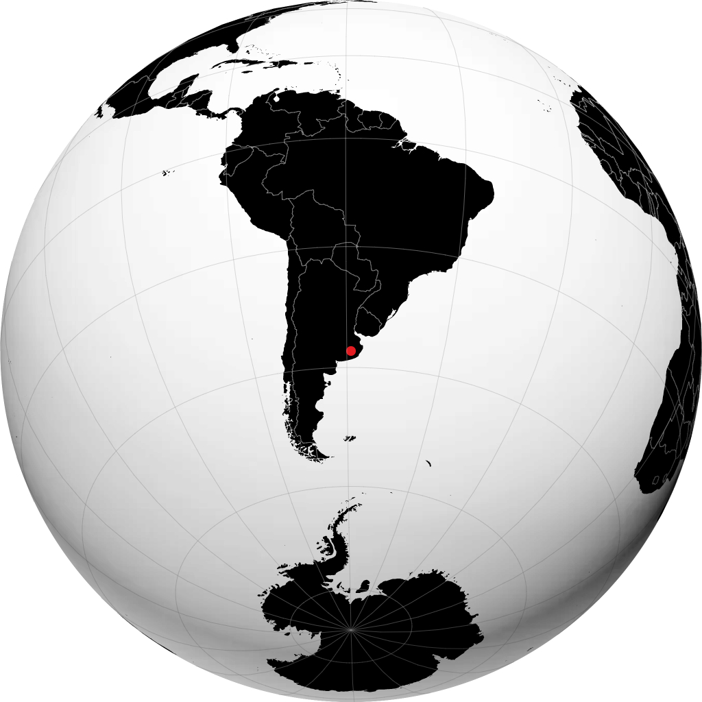 Tandil en el globo