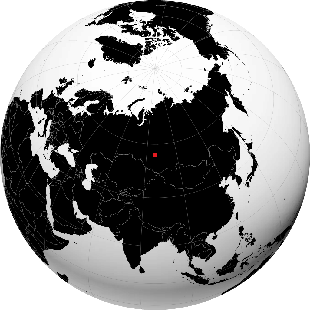 Tayga en el globo