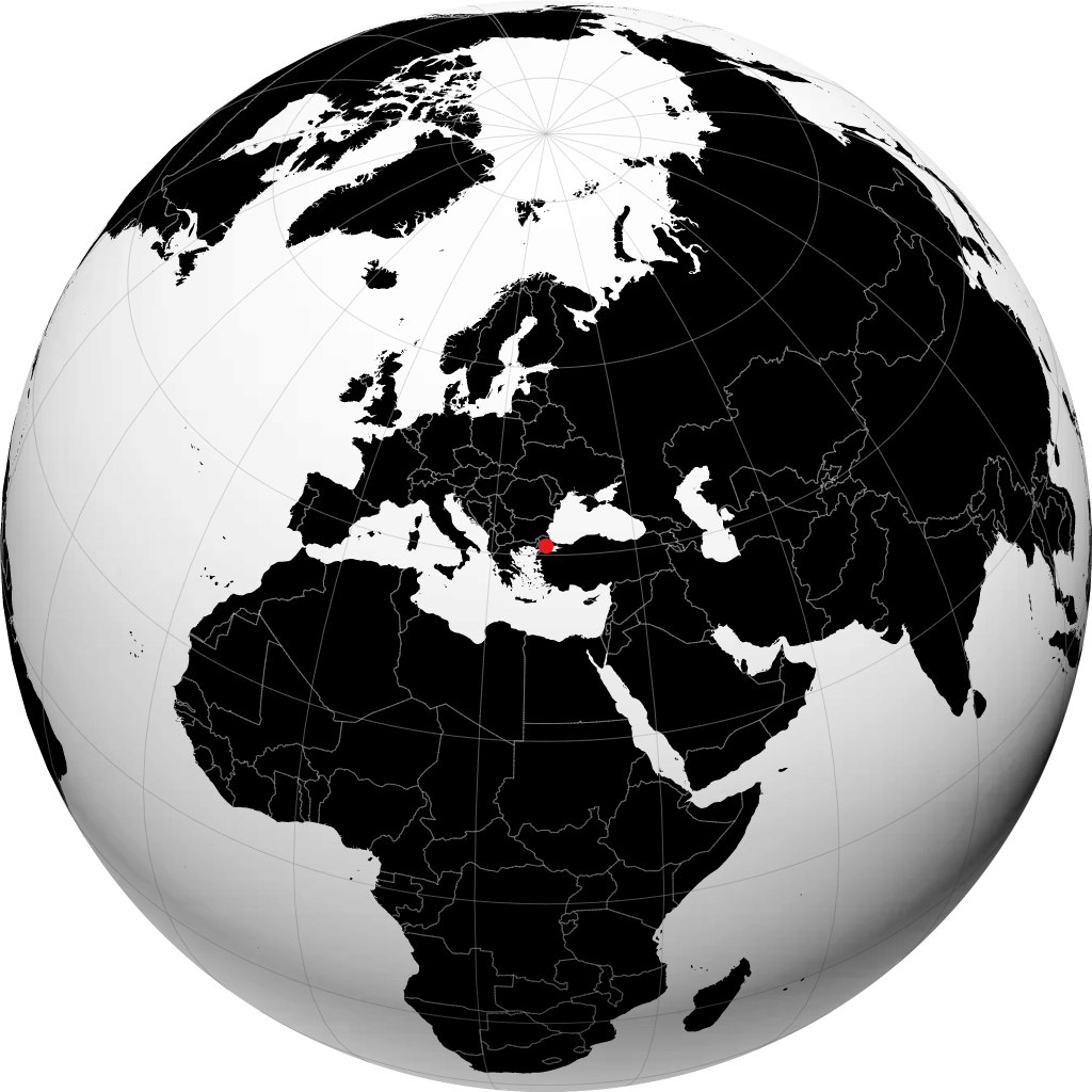 Tekirdağ en el globo