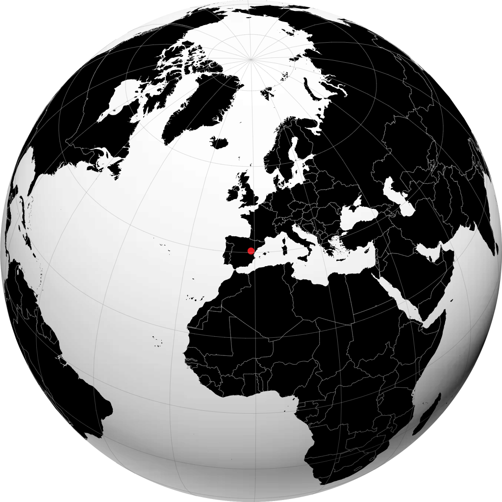 Teruel en el globo