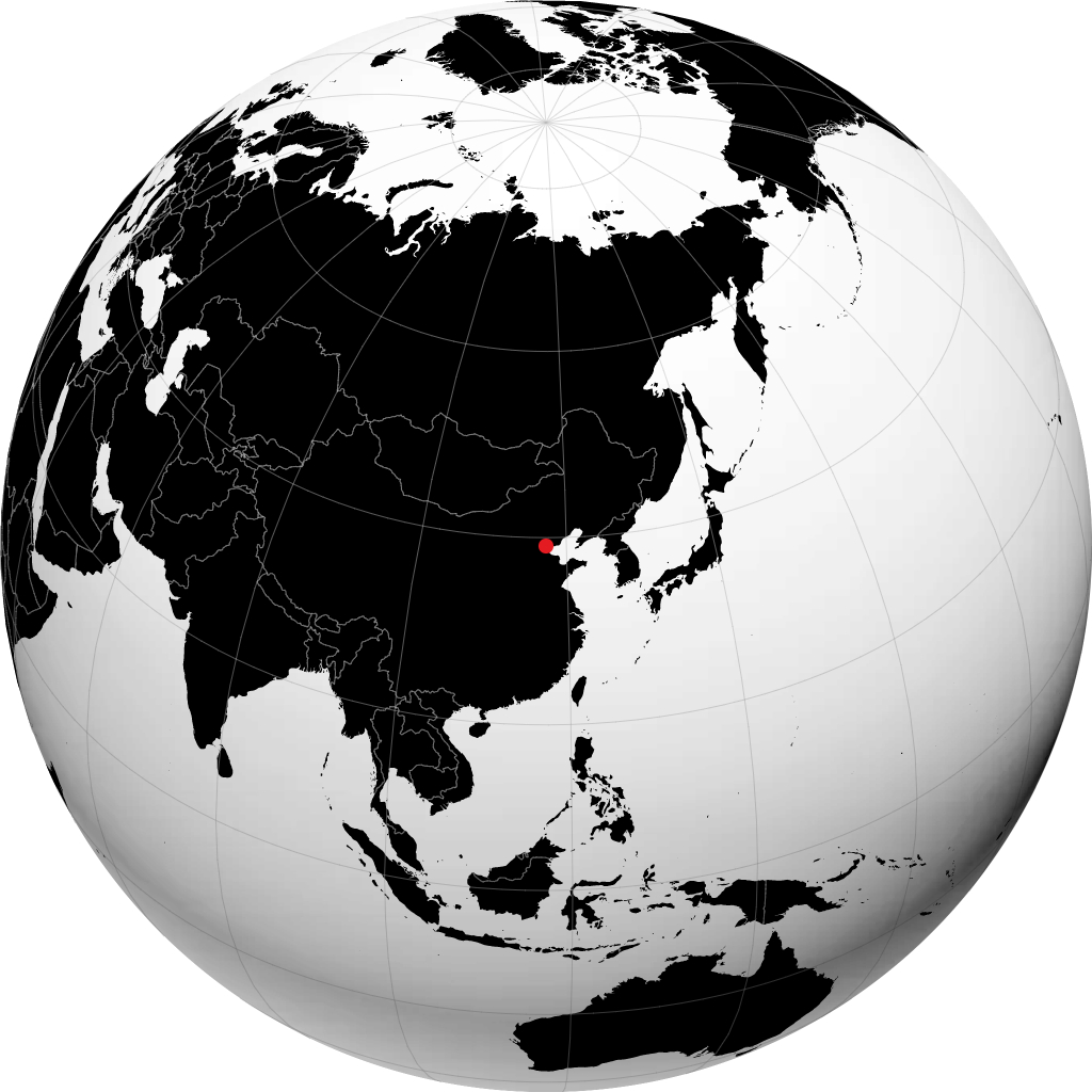 Tianjin en el globo