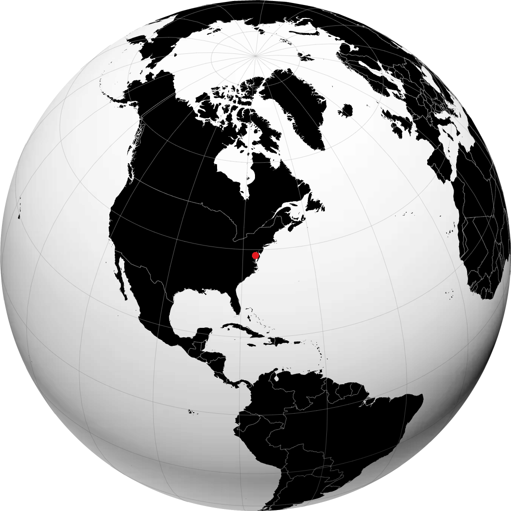 Tilghman Island en el globo