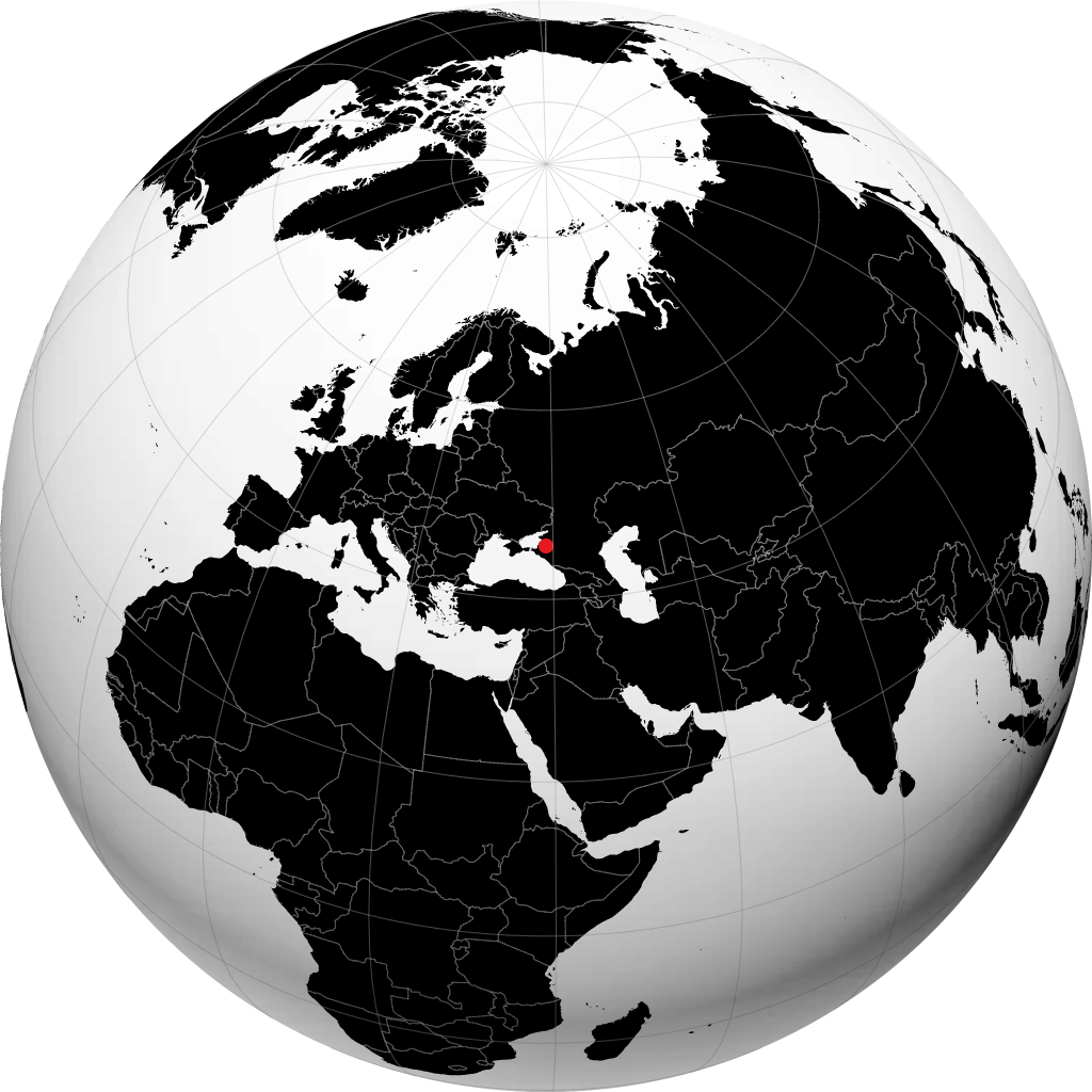 Timashevsk en el globo