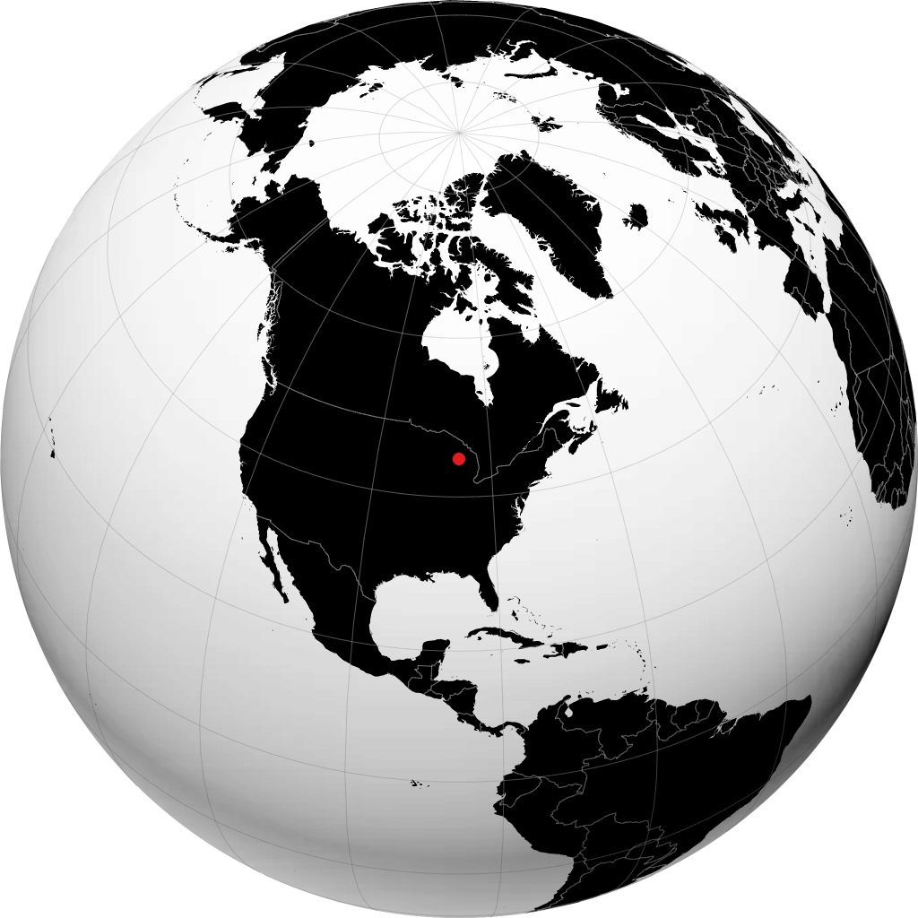 Traverse City en el globo