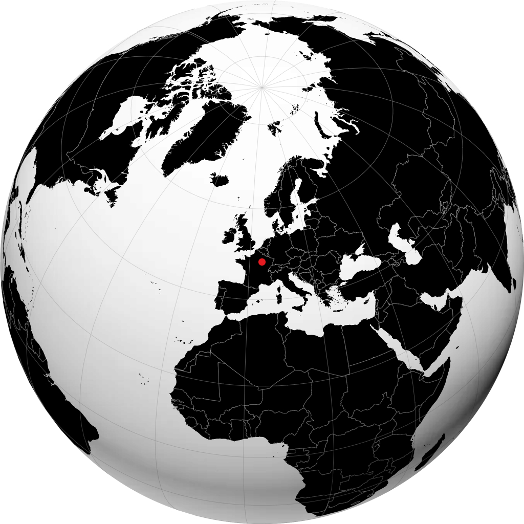 Troyes en el globo