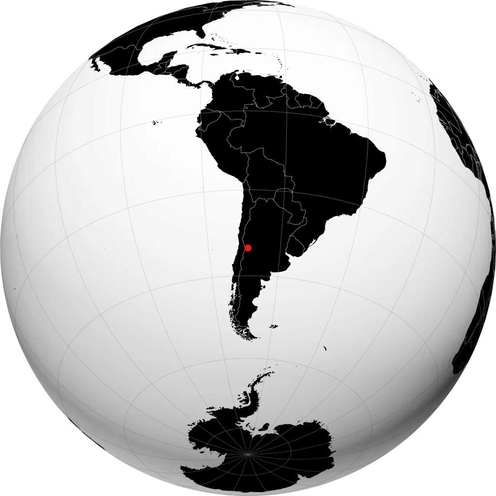 Tunuyán en el globo