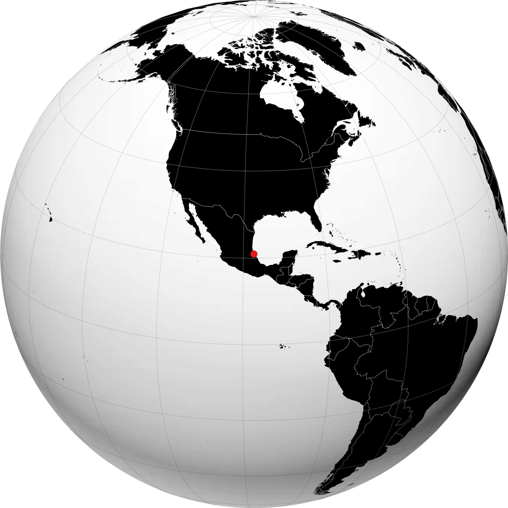Tuxpan en el globo