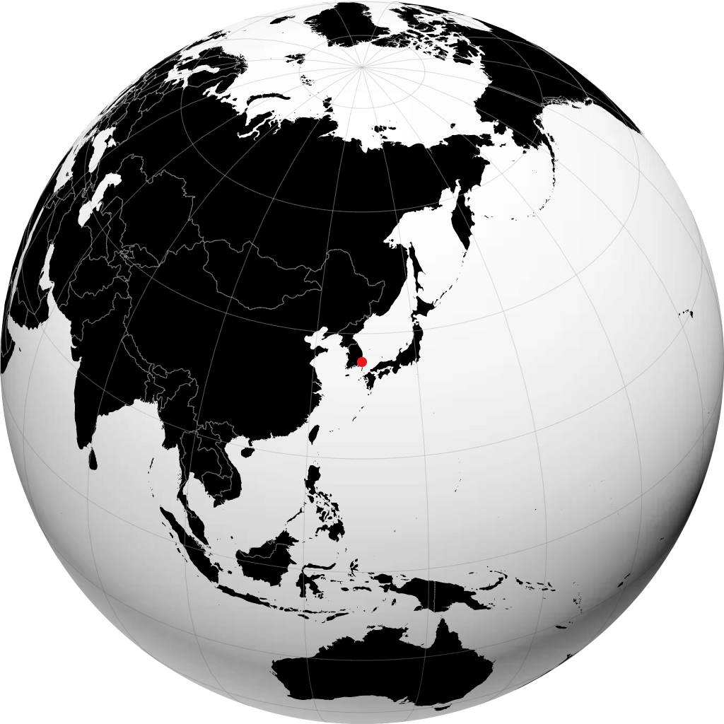 Ulsan en el globo