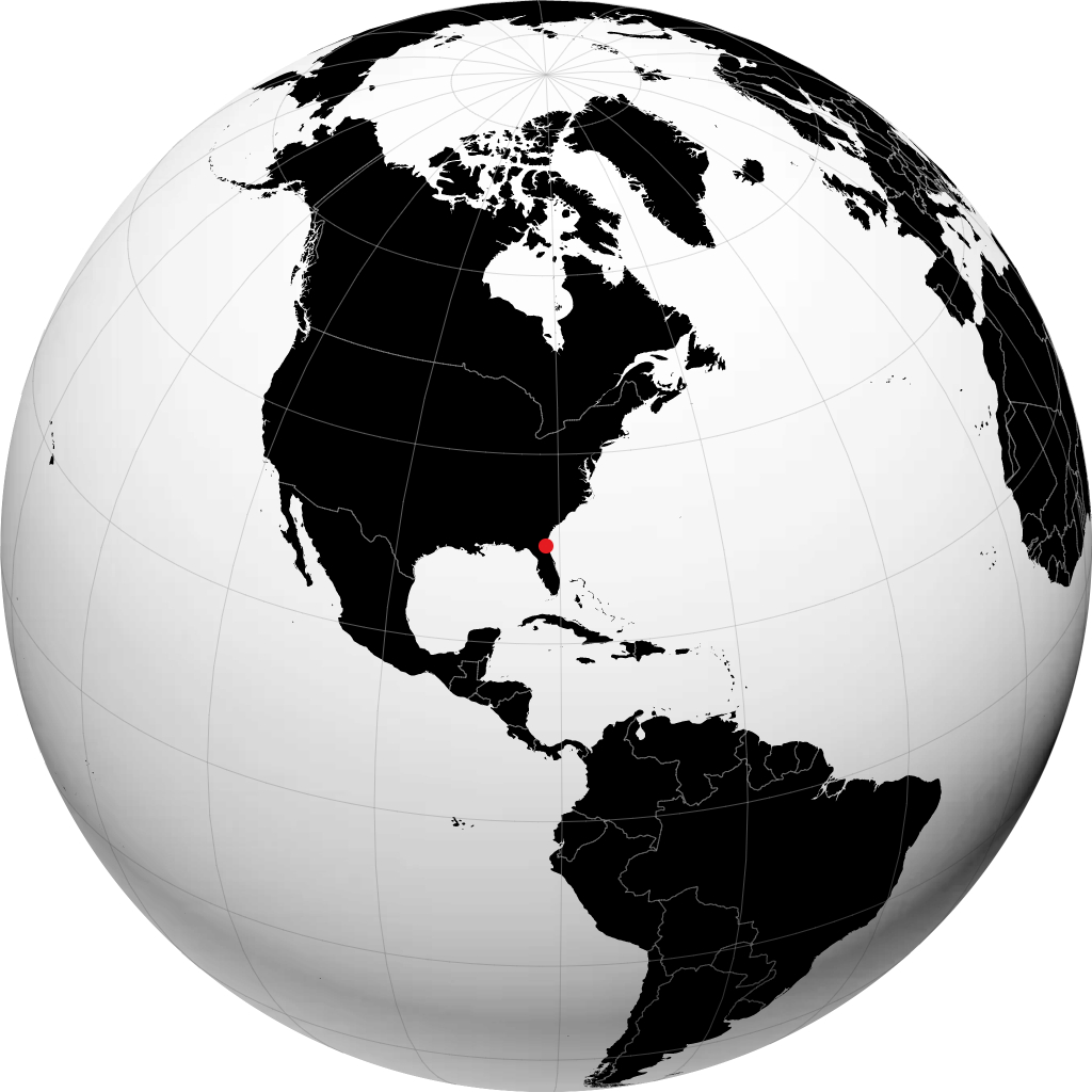 Jacksonville en el globo