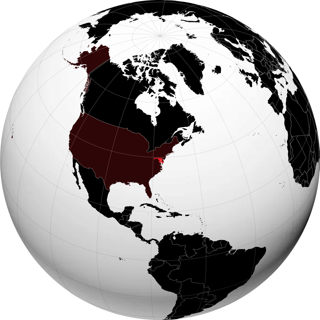 Maryland en el globo