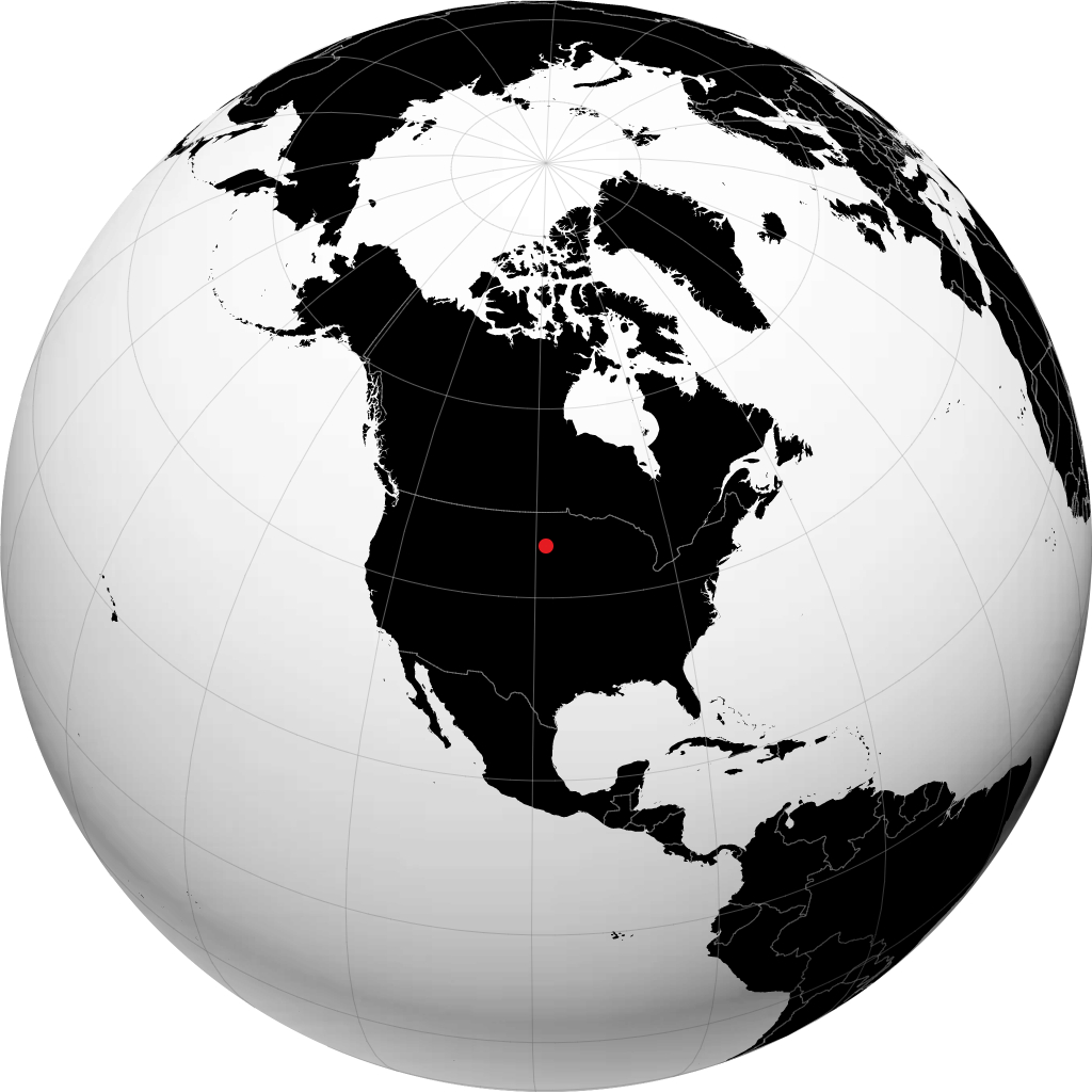 Aberdeen en el globo
