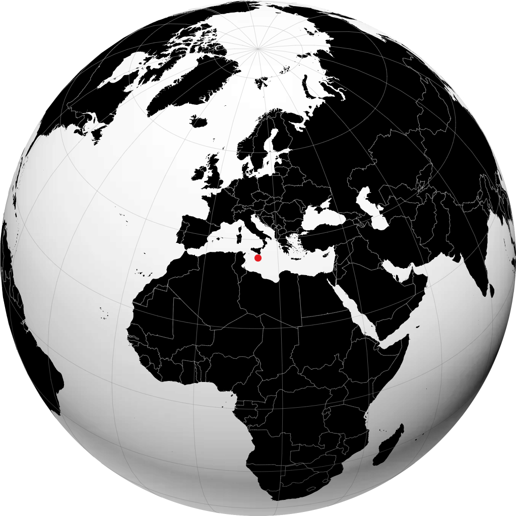 Valletta en el globo