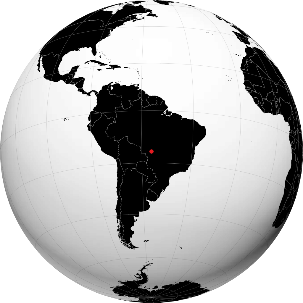 Várzea Grande en el globo