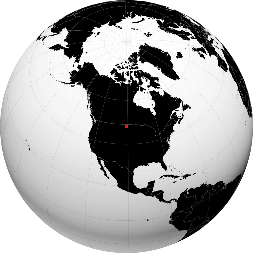 Velva en el globo