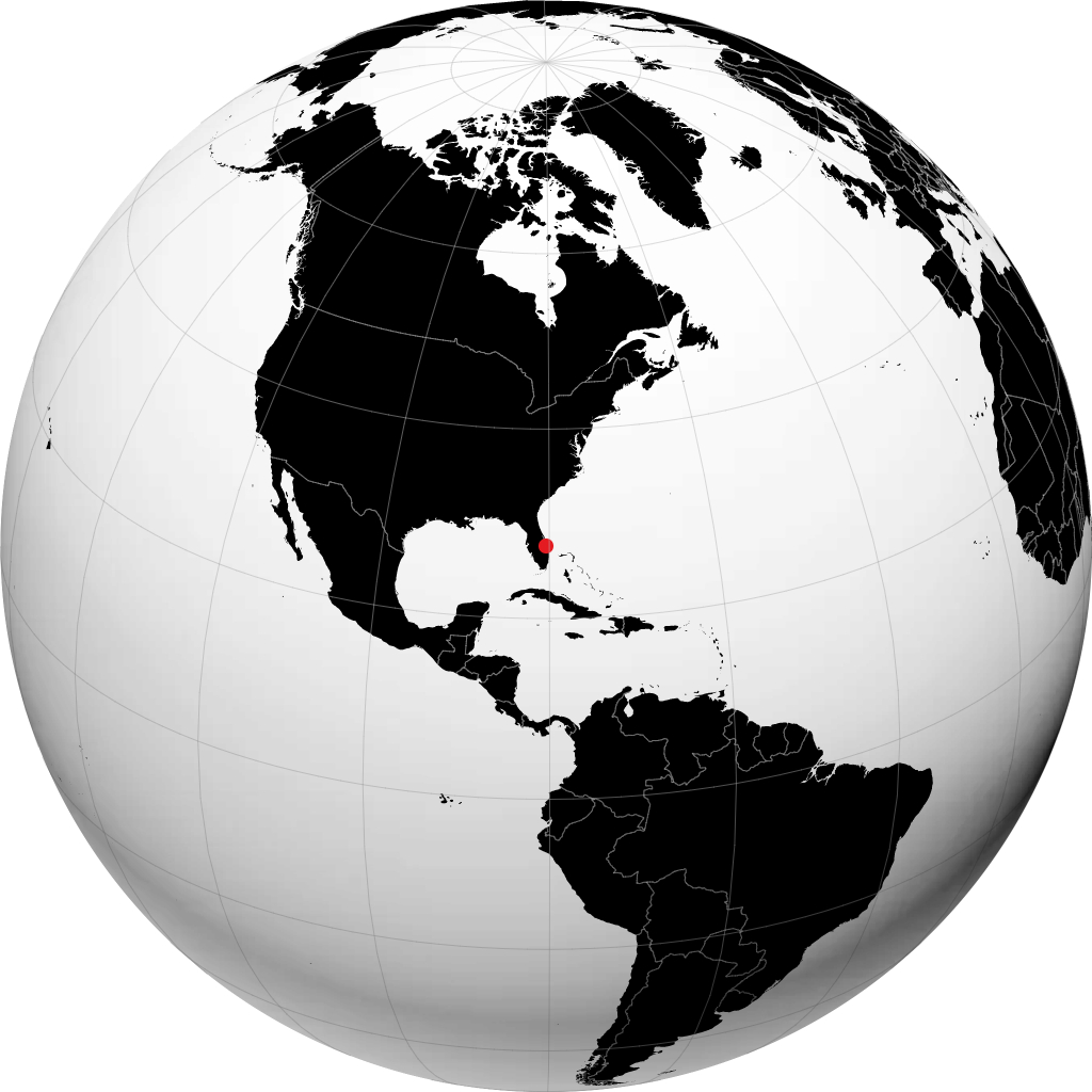 Vero Beach en el globo