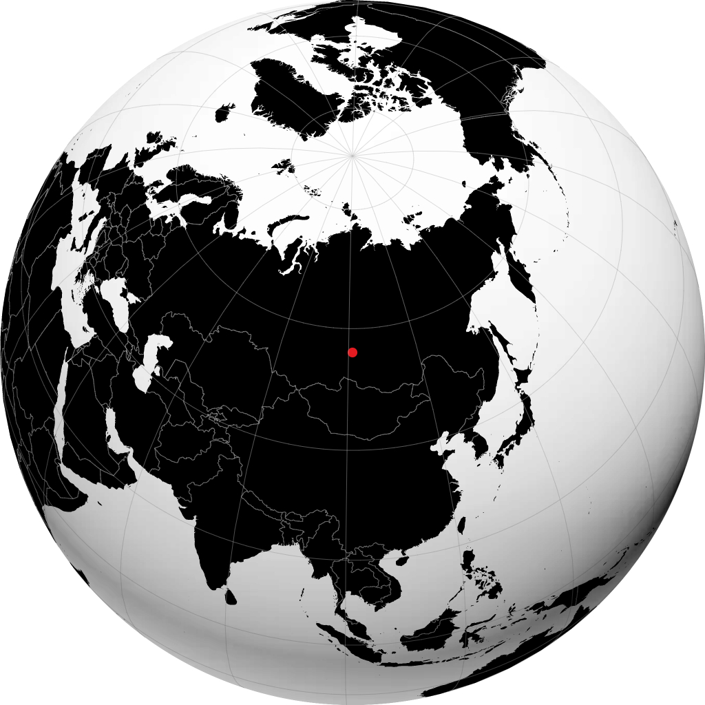 Vikhorevka en el globo