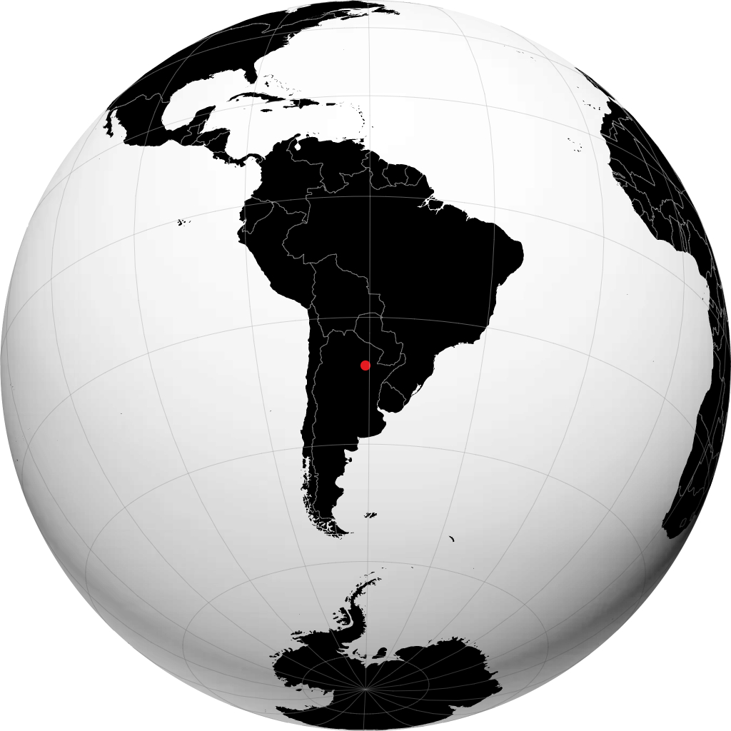 Villa Ángela en el globo