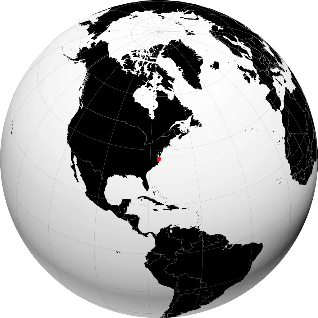 Virginia Beach en el globo