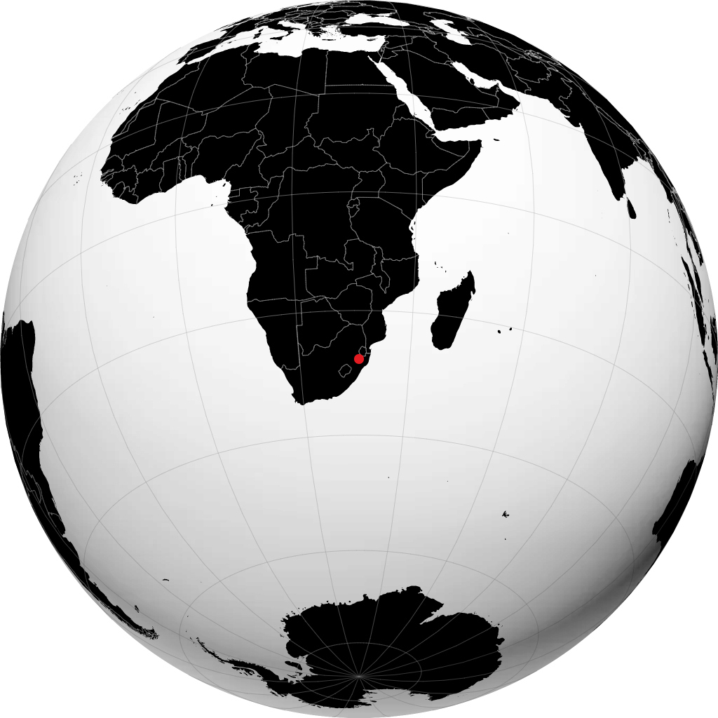 Vryheid en el globo