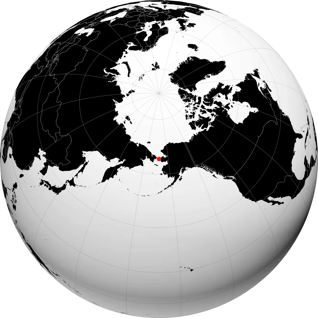 Wales en el globo