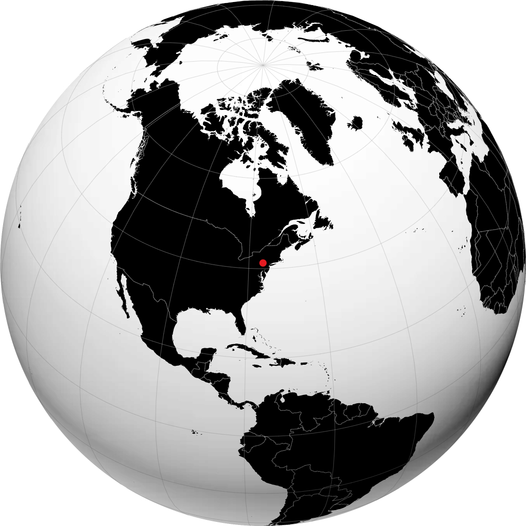 Wilkes-Barre en el globo