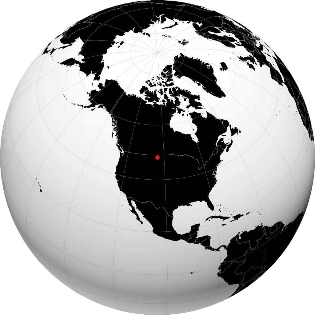 Williston en el globo