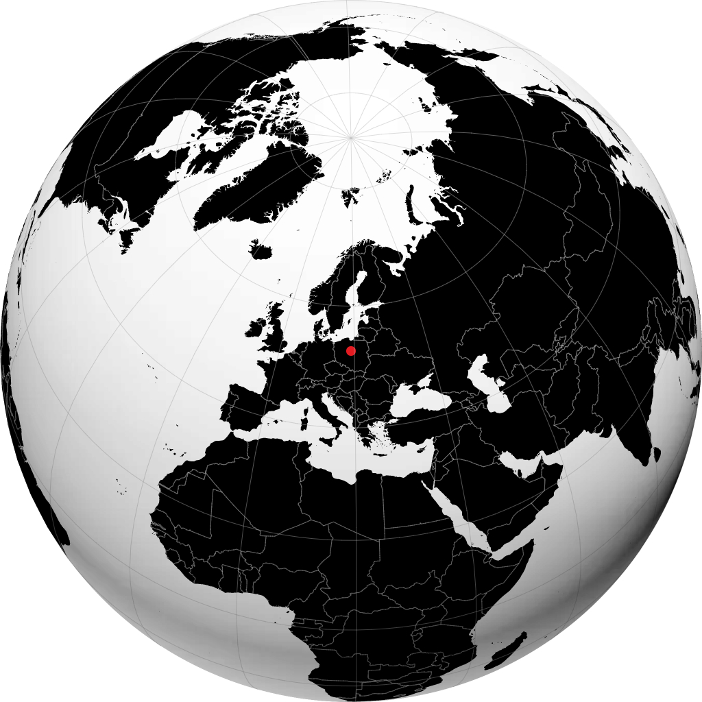 Włocławek en el globo