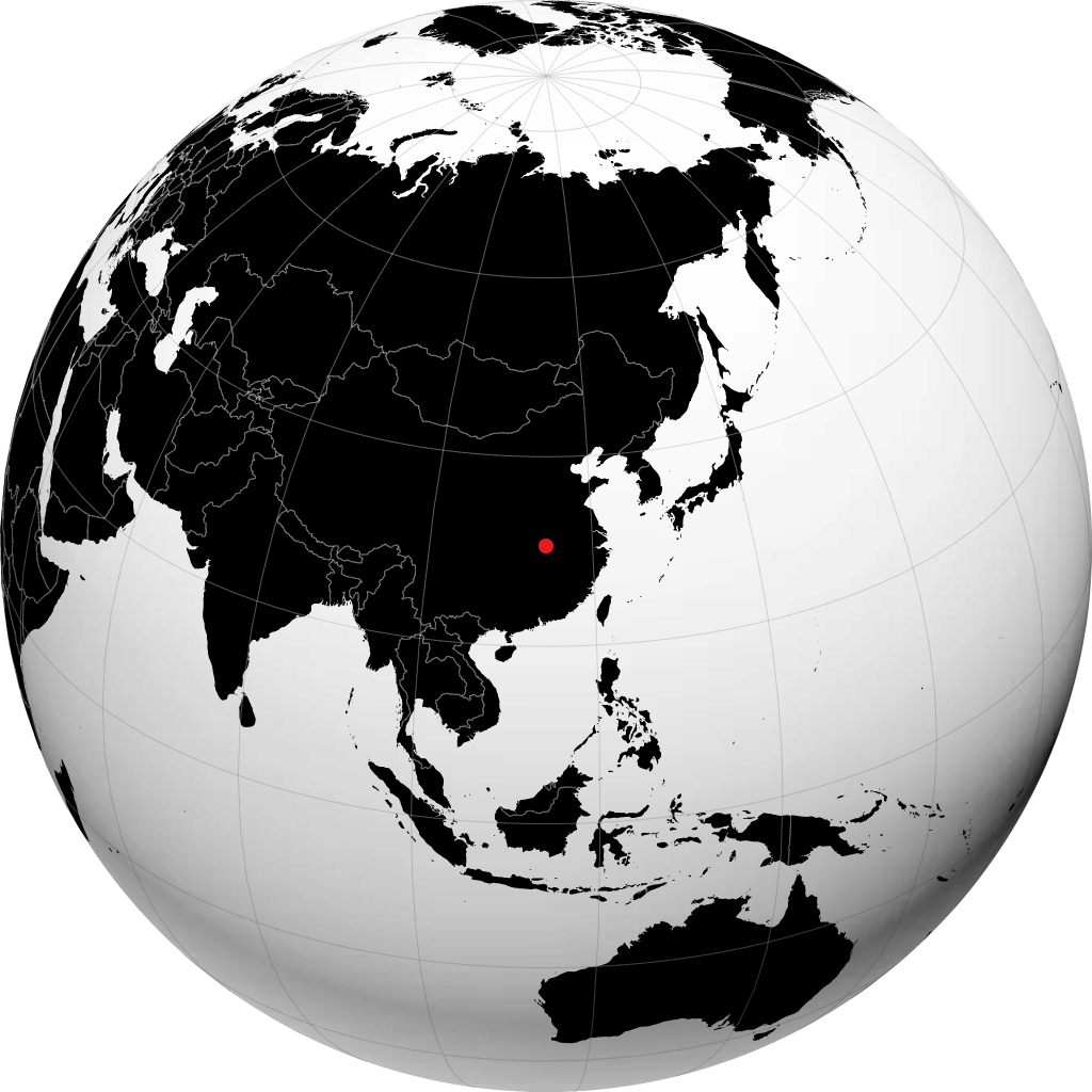 Wuhan en el globo