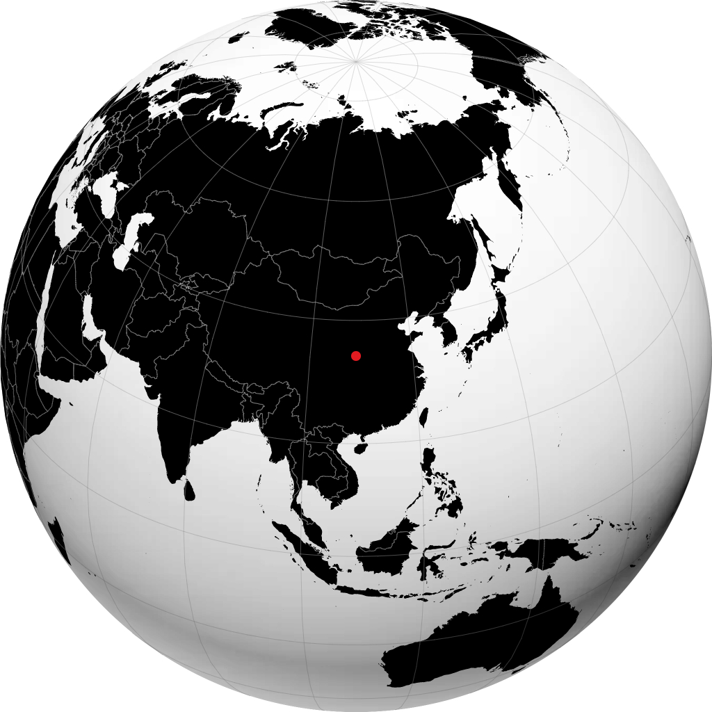 Xi'an en el globo