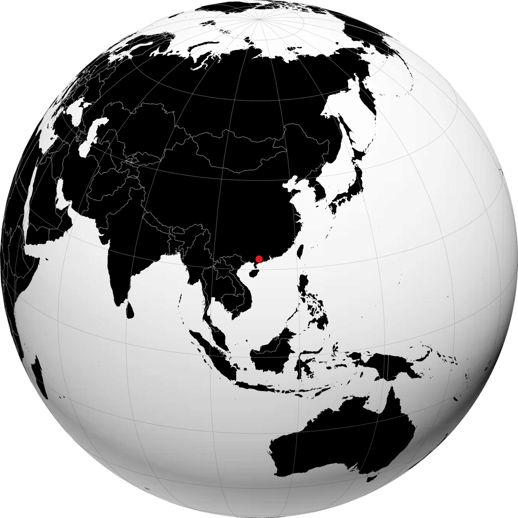 Xinyi en el globo