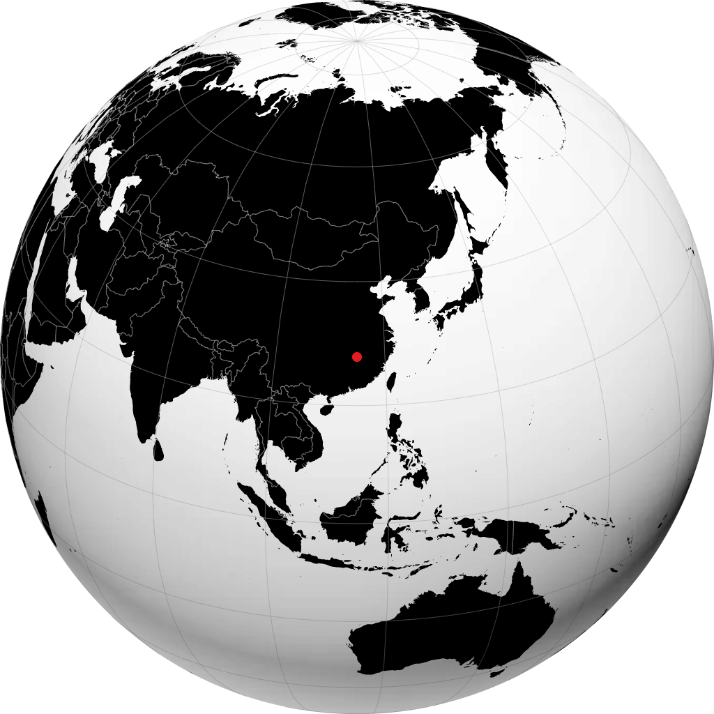 Xinyu en el globo