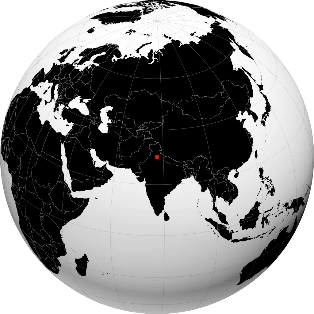 Yamuna Nagar en el globo