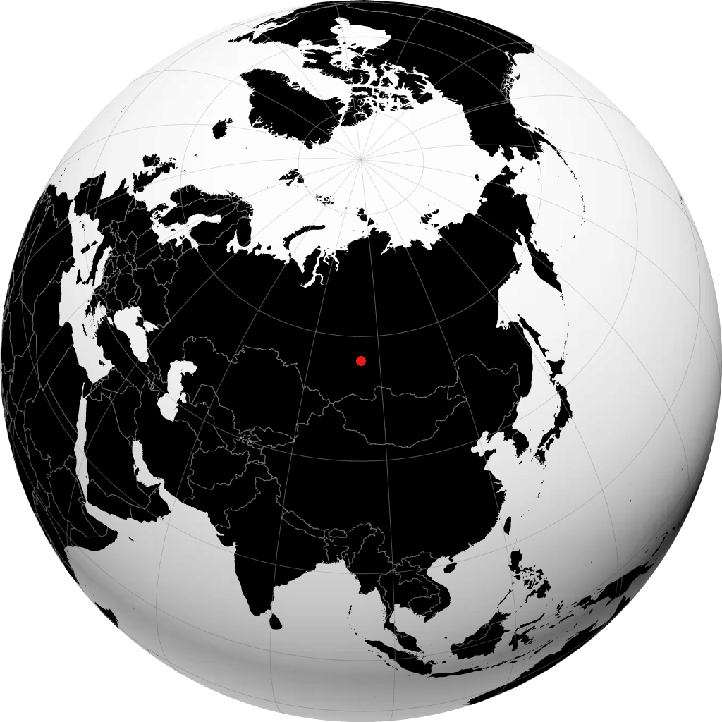 Zelenogorsk en el globo