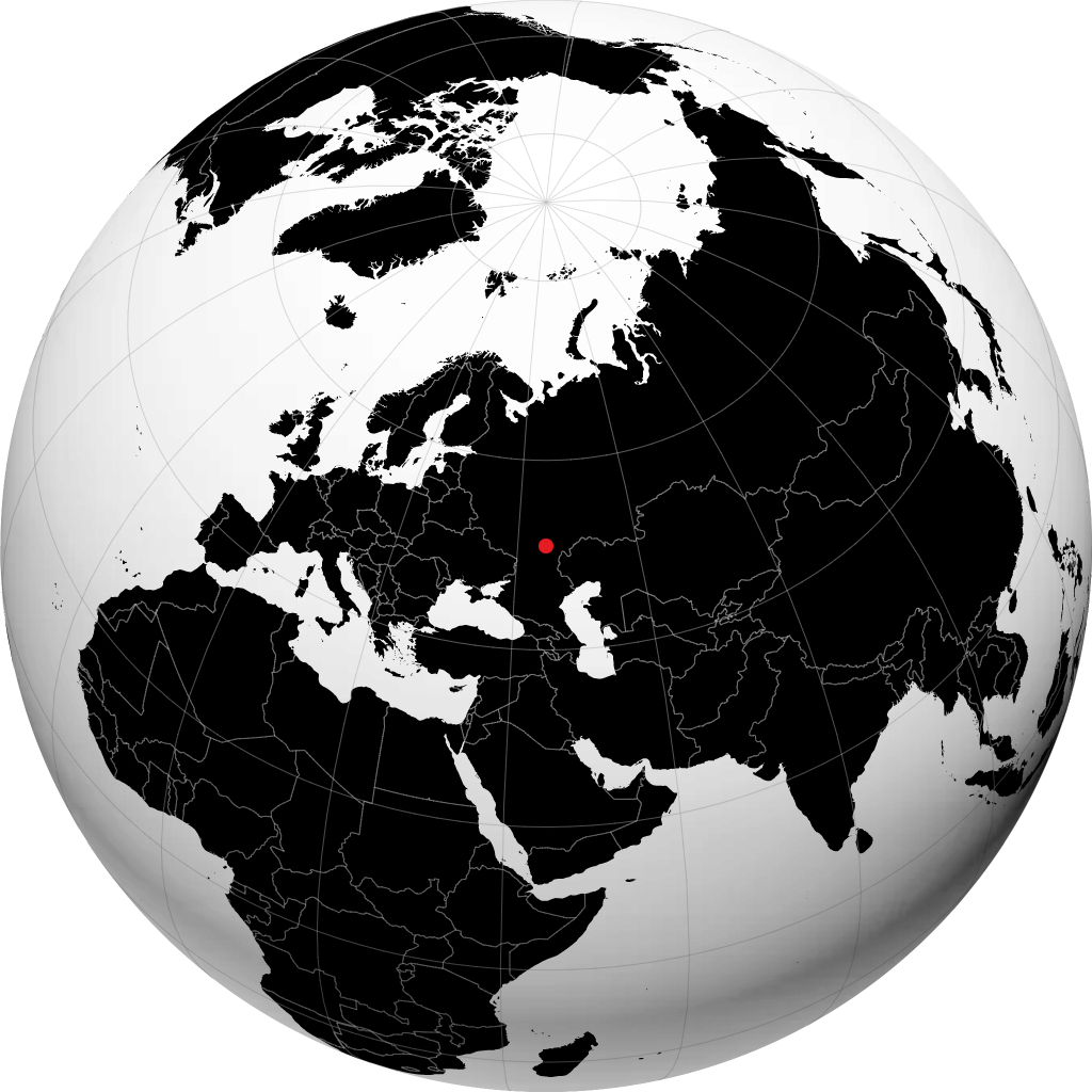 Zhirnovsk en el globo