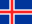 Bandera de Islandia